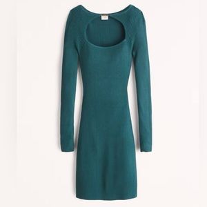 Abercrombie Long-Sleeve Hardware Mini Sweater Dress